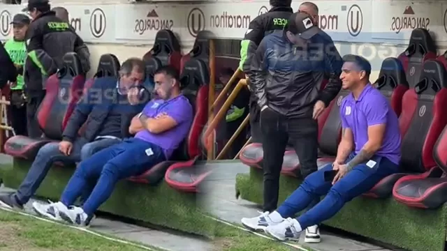 Miguel Trauco se quedó sentado cuando plantel de Alianza Lima entró al estadio Monumental / Captura / GOLPERÚ