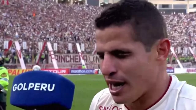 Aldo Corzo rompió en llanto tras alcanzar el Torneo Apertura de Liga 1 / Foto: Captura / Video: GOLPERU