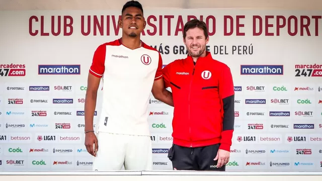 Piero Guzmán, central de 22 años. | Foto: Universitario/Video: Gol Perú