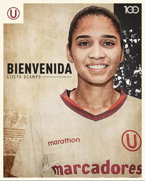 Universitario incorporó a Lizeth Ocampo. | Fuente: @FutFemeninoU