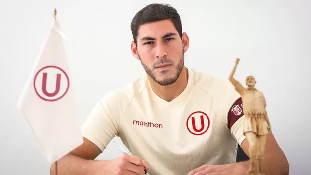 Universitario anunció a Marco Saravia como refuerzo crema para el 2023