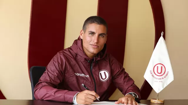 Universitario anunció la renovación de Alexander Succar para la temporada 2021