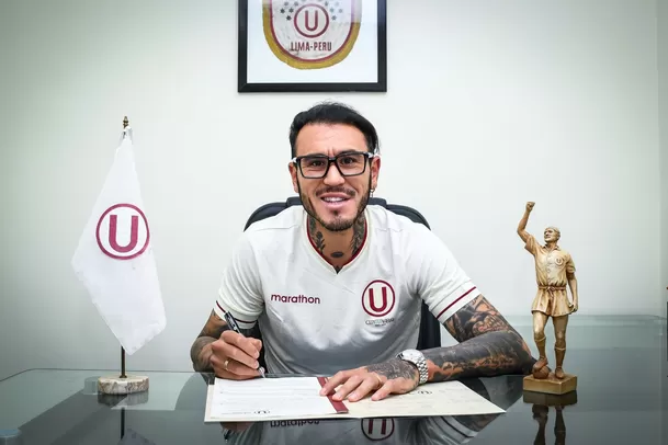 Gustavo Dulanto estampó su firma por Universitario. | Foto: Universitario.