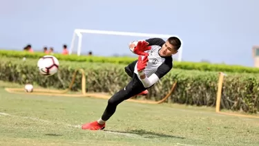 Diego Romero fue promovido al primer equipo de Universitario | Foto: Universitario. Diego Romero fue promovido al primer equipo de Universitario | Foto: Universitario.