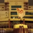 Universitario: Así está la estatua de Lolo tras ataque de barristas de Sporting Cristal