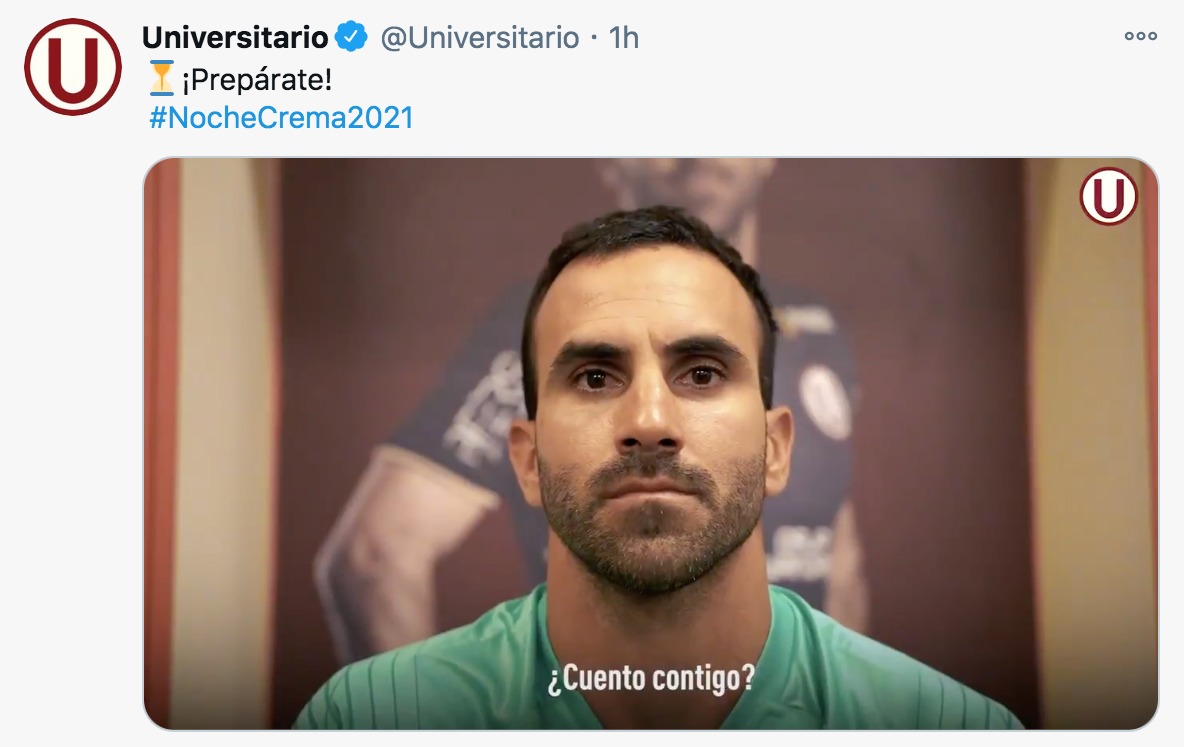 José Carvallo tiene un mensaje para los hinchas de Universitario.