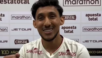 Christofer Gonzales, futbolista peruano de 31 años. | Video: @universitario