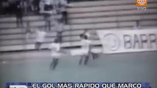 Universitario: 'Chucho' Torrealba marcó un gol más rápido que Quiñones