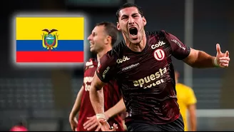 ¿Se va de Universitario? Club de Ecuador quiere reforzarse con Marco Saravia