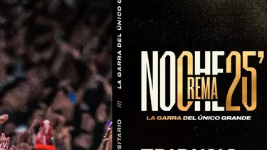 La 'Noche Crema' está programada para el viernes 24 de enero en el Estadio Monumental. | Video: Canal N.