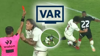 CONAR reveló audios del VAR de expulsión a Riveros en el U vs UTC