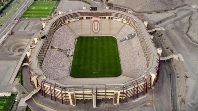 El Estadio Monumental lució una cancha en pésimo estado en las últimas fechas (Foto: Universitario).