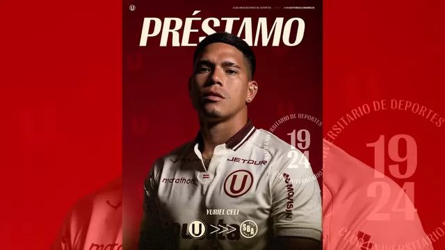 Universitario y Sport Boys anunciaron el préstamo de Yuriel Celi para lo que resta de la temporada. | AD