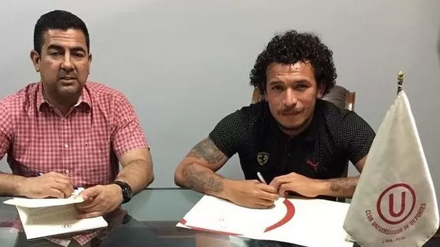 Gary Correa Gogin es nuevo jugador de Universitario de Deportes | Foto: Universitario.