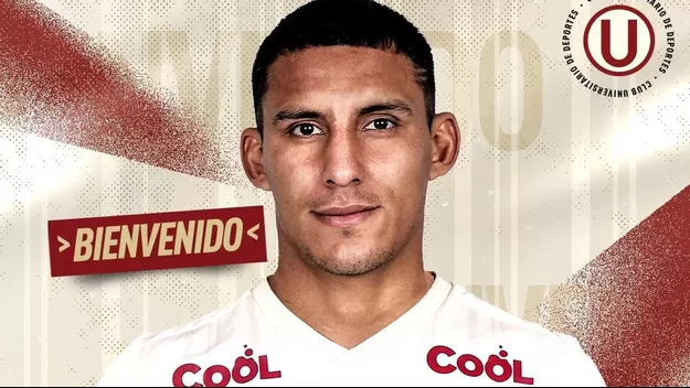 Universitario de Deportes oficializó el fichaje de Alex Valera hasta 2024