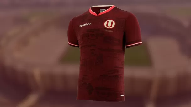 Así luce la camiseta alterna de Universitario de Deportes en el año de su Centenario / Foto: Universitario de Deportes