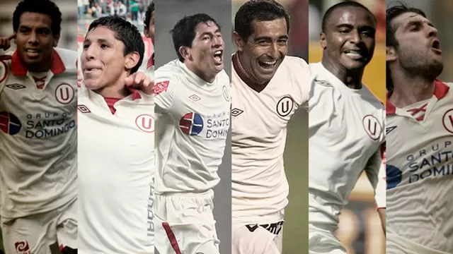 Universitario de Deportes recordó a sus últimos goleadores