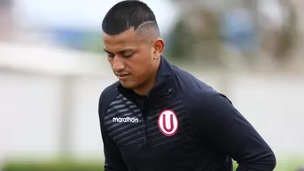 Universitario: Diego Chávez volvió a los entrenamientos tras la muerte de su padre