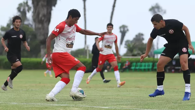 Universitario disputó amistoso ante la selección peruana sub-20