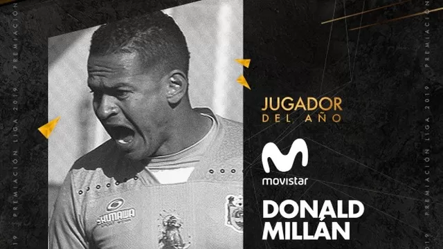 Donald Millán tiene 33 años | Video: Gol Perú.