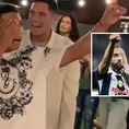 Universitario: Edison Flores imitó a Hernán Barcos y &#39;rompió&#39; la pista de baile