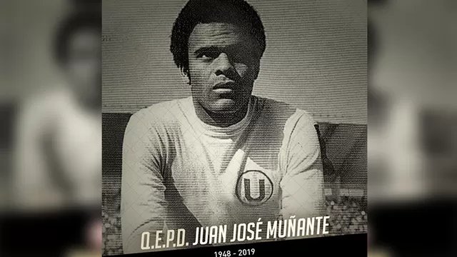 Juan José Muñante falleció en Estados Unidos. | Foto: Universitario.
