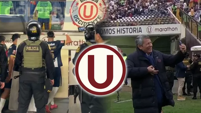 Universitario presentó reclamo a la FPF por gestos de Carlos Zambrano y 'Tito' Ordóñez en el clásico / AD