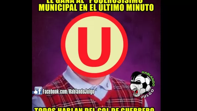 Universitario venció a Deportivo Municipal y protagonizó estos memes-foto-1