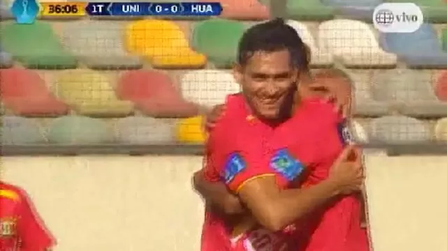 Universitario: el golazo de Manuel Corrales para el 1-0 de Sport Huancayo