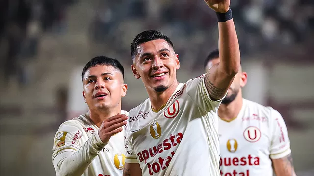 César Inga anotó su primer gol con camiseta de Universitario en la Liga 1 / Universitario