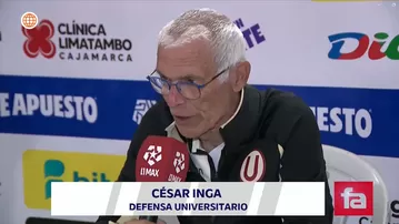Cúper contó por qué Universitario SUFRIÓ ante FC Cajamarca y sobre qué sistema utilizará