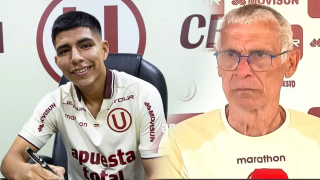 Héctor Cúper revela la dura decisión que tomó con Piero Quispe antes de su debut en Universitario / Foto: L1MAX y Universitario