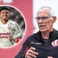 Héctor Cúper tomó FIRME decisión con Jairo Concha para el Universitario vs Sporting Cristal Héctor Cúper tomó FIRME decisión con Jairo Concha para el Universitario vs Sporting Cristal
