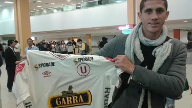 Henry Gim&amp;eacute;nez llega del Nacional de Uruguay (Foto: @Universitario)