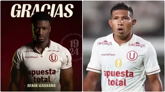 Sekou Gassama dejó Universitario de Deportes sin haber hecho un gol. (Foto y video: Universitario de Deportes)