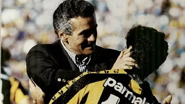 Gregorio Pérez y Pablo Bengoechea ganaron cuatro títulos con Peñarol. | Foto: Conmebol