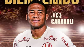 Universitario hizo oficial el fichaje de José Carabalí