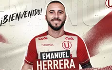 Universitario hizo oficial la llegada de Emanuel Herrera para la temporada 2023 - Noticias de emanuel-herrera