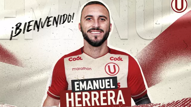 Universitario hizo oficial la llegada de Emanuel Herrera para la temporada 2023