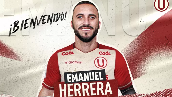 Universitario hizo oficial la llegada de Emanuel Herrera para la temporada 2023