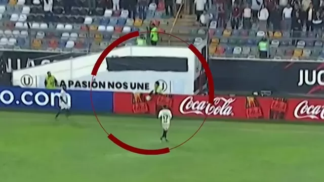 Jairo Vélez agradeció la rapidez del recogebolas en el gol de Universitario ante Barcelona SC por Copa. | Video: AD
