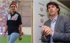 Universitario: Jean Ferrari muestra su apoyo a la futbolista Cindy Novoa - Noticias de jean-pierre-rhyner