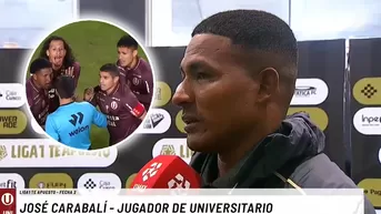 Carabalí contó qué dijo Ortega tras cobrar el polémico penal