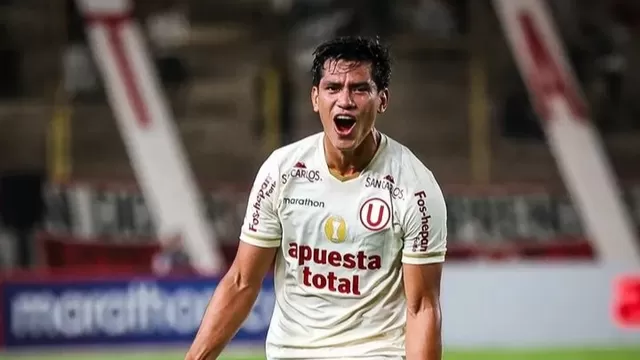 José Rivera es uno de los goleadores de Universitario en lo que va el año / Universitario