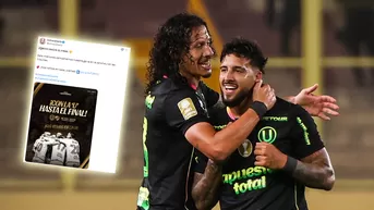 Universitario lanzó fuerte mensaje previo a partido ante Nacional