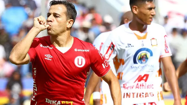 Guastavino anot&amp;oacute; un &amp;#039;hat-trick&amp;#039; en el 5-2 de Universitario sobre Ayacucho FC