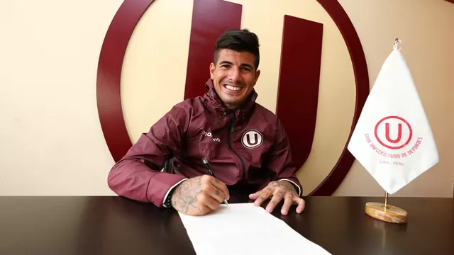 Universitario le renovó su contrato a Armando Alfageme por dos temporadas