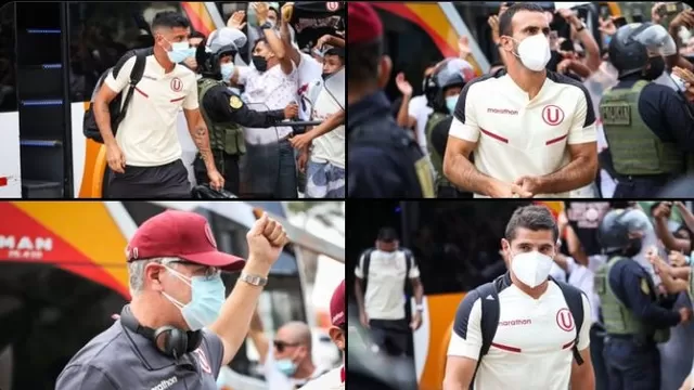 Universitario llegó a Chiclayo en medio del calor de su hinchada