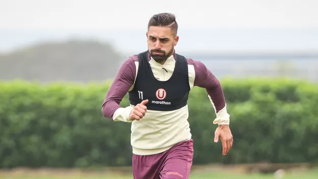 Universitario: Luis Urruti no reaparecerá ante Atlético Grau por la Fecha 12