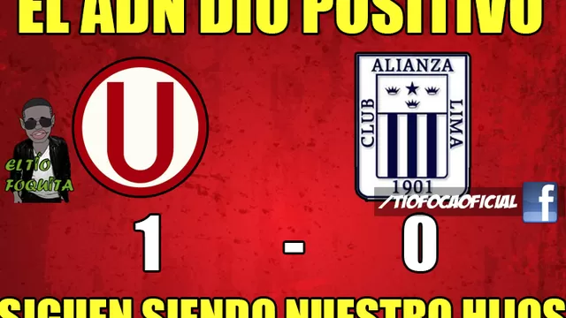 Universitario: memes del triunfo sobre Alianza Lima con gol de Rengifo-foto-1